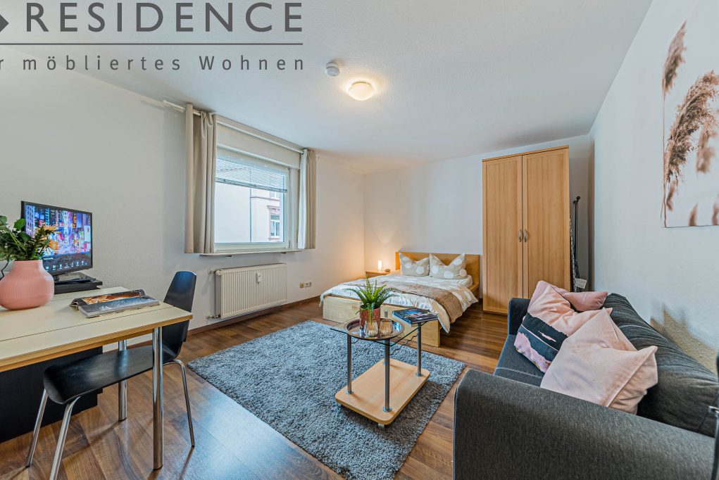 Frankfurt-Sachsenhausen (Nord): 1-Zi.  Wohnung, 27m², Willemerstr., 1.020, Wohnen