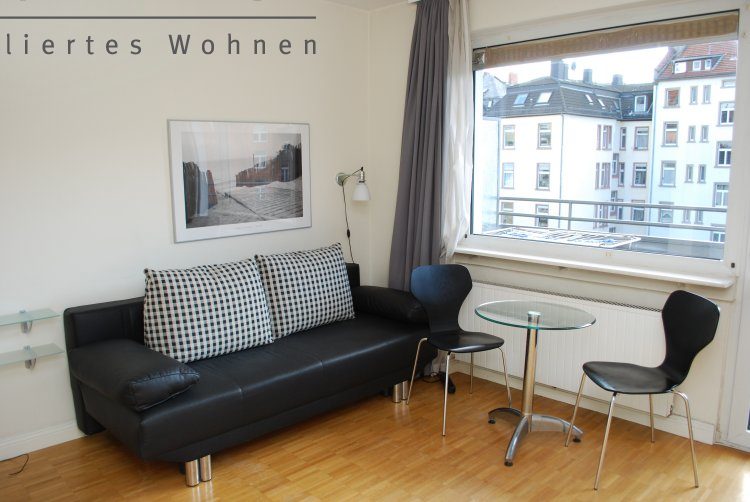 Frankfurt-Sachsenhausen (Nord): 1-Zi.  Wohnung, 25m², Schweizer Str., 1.120, Wohnen