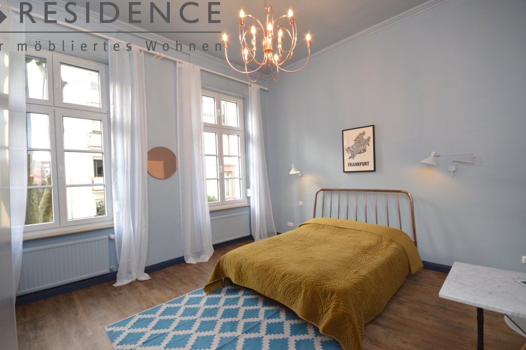 Frankfurt-Nordend (West): 1-Zi.  Wohnung, 28m², Sternstr., 1.150, Wohnen