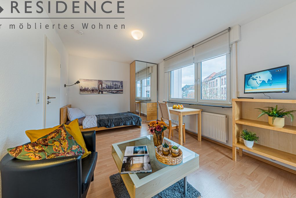 Frankfurt-Sachsenhausen (Nord): 1-Zi.  Wohnung, 25m², Willemerstr., 970, Wohnen