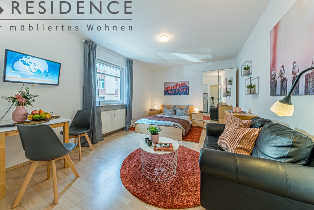 Frankfurt-Sachsenhausen (Nord): 1-Zi.  Wohnung, 26m², Willemerstr., 1.020, Wohnen