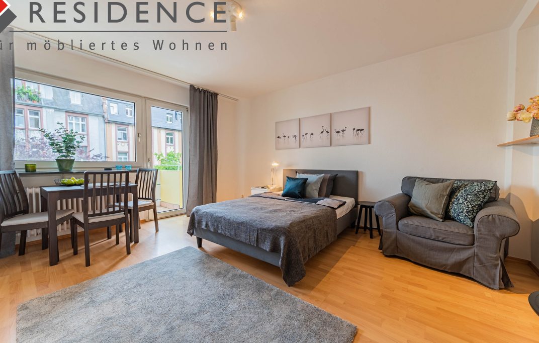 Frankfurt-Sachsenhausen (Süd): 1-Zi.  Wohnung, 36m², Letzter Hasenpfad, 1.245, Wohnen
