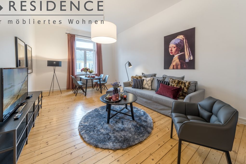 Frankfurt-Westend: 2-Zi.  Wohnung, 68m², Oberlindau , 1.680, Wohnen