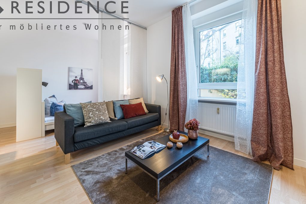 Frankfurt-Nordend (Ost): 1-Zi.  Wohnung, 40m², Luisenstr., 1.250, Wohnen
