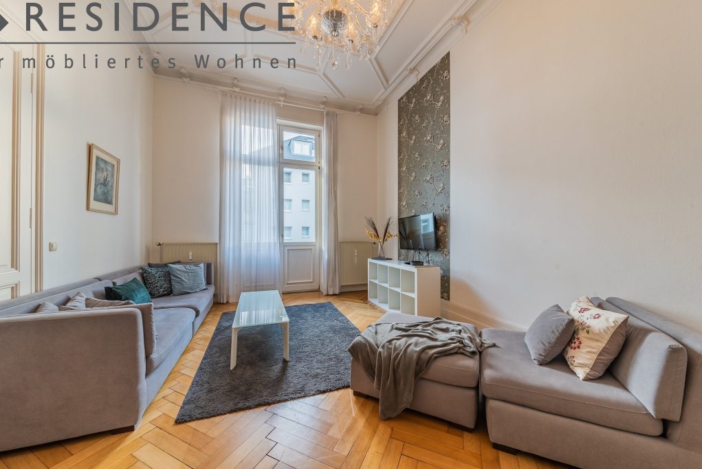 Frankfurt-Westend: 4-Zi.  Wohnung, 160m², Rheinstr., 4.000, Wohnen