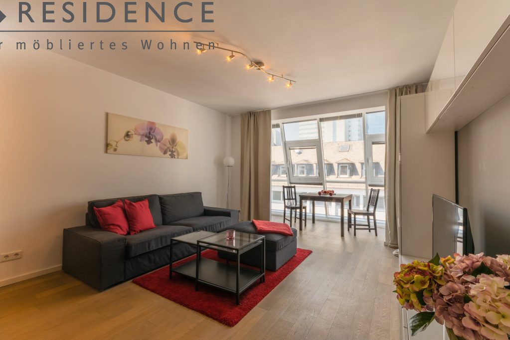 Frankfurt-Innenstadt (Bahnhofsviertel): 2-Zi.  Wohnung, 55m², Münchener Str., 1.580, Wohnen