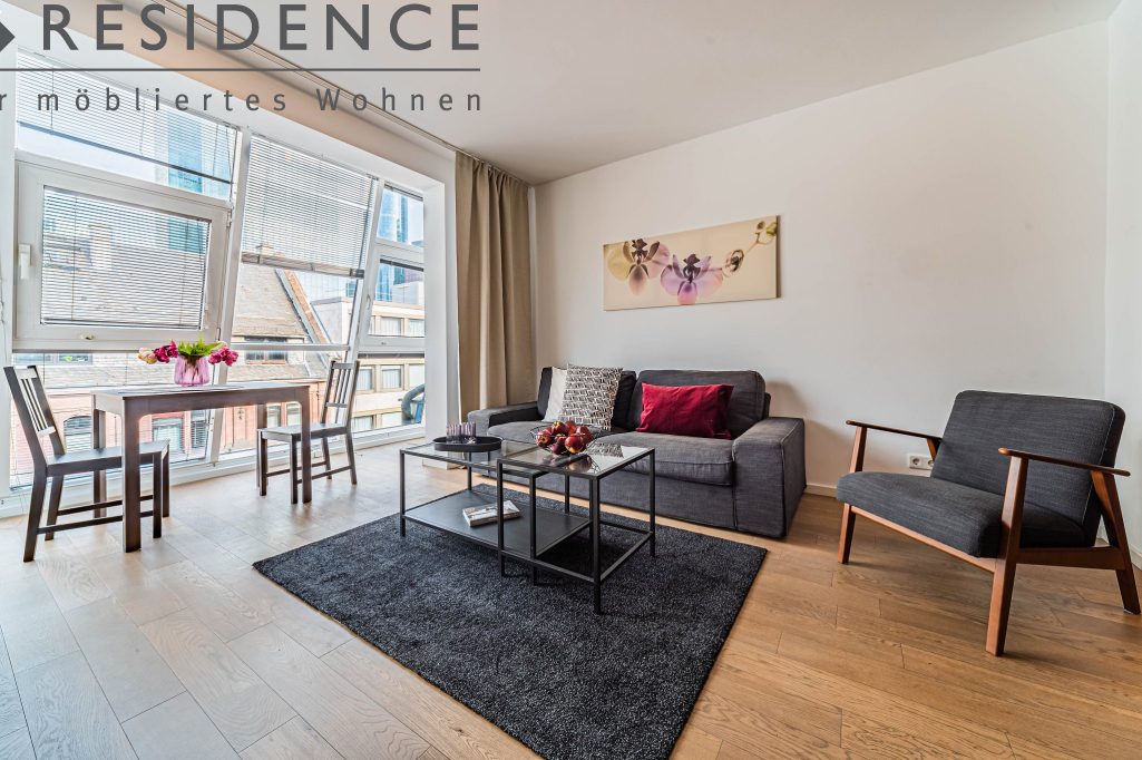 Frankfurt-Innenstadt (Bahnhofsviertel): 2-Zi.  Wohnung, 55m², Münchener Str., 1.580, Wohnen