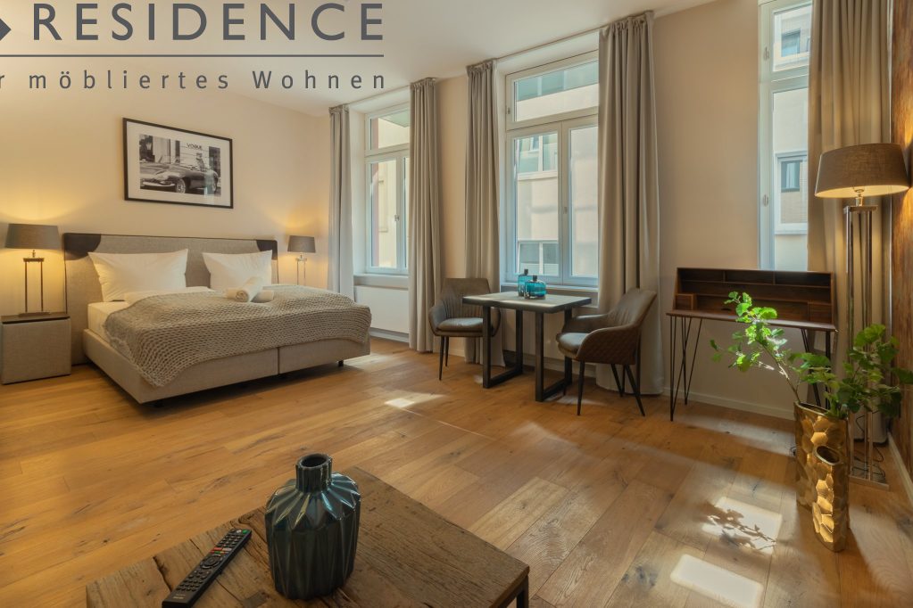 Frankfurt-Innenstadt: 1-Zi.  Wohnung, 43m², Große Bockenheimer Str., 2.485, Wohnen