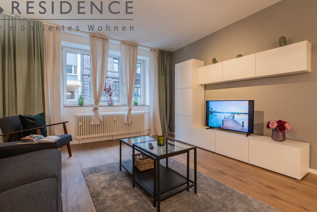 Frankfurt-Innenstadt (Bahnhofsviertel): 2-Zi.  Wohnung, 55m², Münchener Str., 1.580, Wohnen