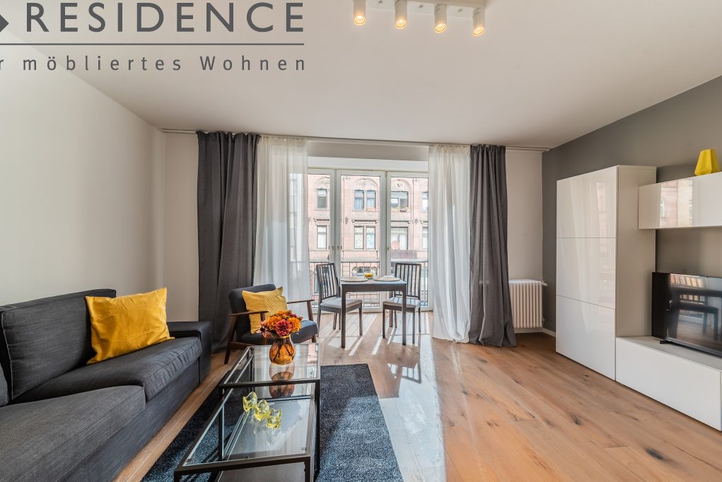 Frankfurt-Innenstadt (Bahnhofsviertel): 1-Zi.  Wohnung, 34m², Münchener Str., 1.350, Wohnen