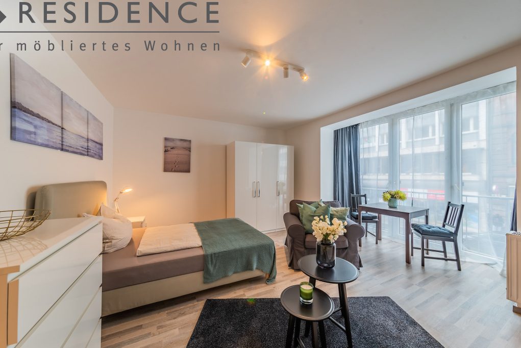 Frankfurt-Innenstadt (Bahnhofsviertel): 1-Zi.  Wohnung, 34m², Münchener Str., 1.360, Wohnen