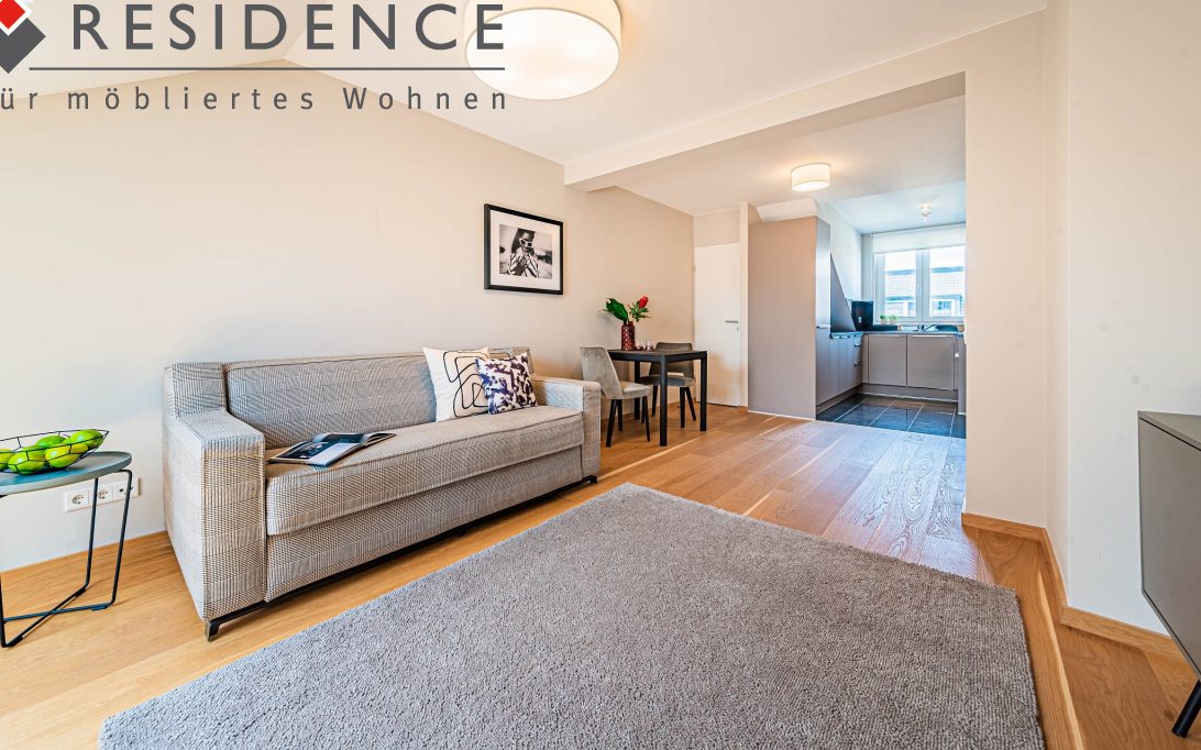 Frankfurt-Ostend: 2-Zi.  Wohnung, 52m², Ostendstr., 1.450, Wohnen