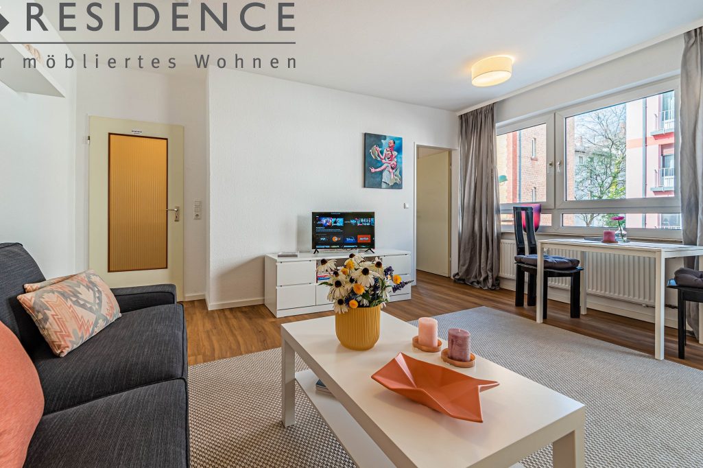 Frankfurt-Gallus (nahe Europaviertel): 2-Zi.  Wohnung, 48m², Koblenzer Str., 1.590, Wohnen
