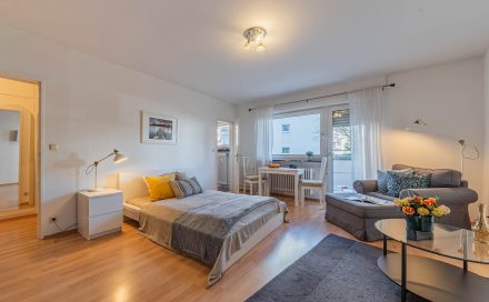 Sachsenhausen 1-Zi. Wohnung, 36m²